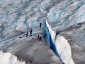 Here's some people ice climbing on Exit Glacier.