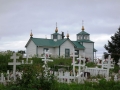 Russian Orthodox Church on the road to Homer, AK.