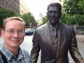 Ronald Reagan in Budapest, for some reason..