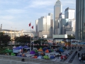 The occupy protestors in Hong Kong. A reallly quiet bunch.