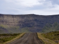 Country road driving in Iceland.