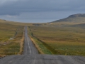Country road driving in Iceland.