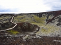 Grabrock Crater, Iceland.