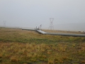 These huge pipelines bring hot steam to Iceland.