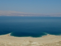 The Dead Sea. Jordan is across the water.