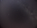 The stars above the Dead Sea in Israel.