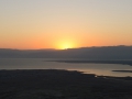 Sunrise on the Dead Sea.
