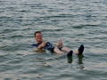 Floating on the Dead Sea!