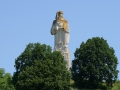 There are abandoned monuments decicated to the people and the workers all over Bulgaria. The monuments are generally overgrown but still really cool to visit!