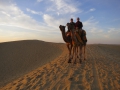Camel riding.