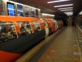 The subway was so weird in Glasgow. It was super clean and very quiet.