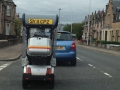 Taking the rascal to new highest. This guy was street legal and easily did 20MPH. Pretty good for a mobility scooter.