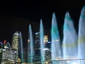 Water show in Singapore.
