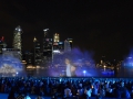 Water show in Singapore.