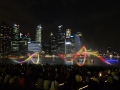Water show in Singapore.