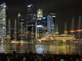 Water show in Singapore.