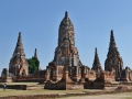 Monuments in Ayutthaya, Thailand.