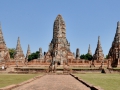 Monuments in Ayutthaya, Thailand.