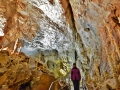 In Bear Cave in the Apuseni Mountains.
