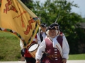 Changing of the guard ceremony in Alba Iulia.