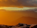 Sunset in the Himalaya.